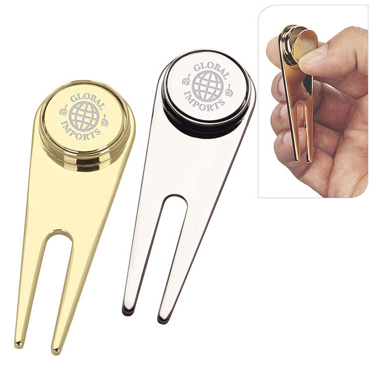 Magnetic Divot Repair Tool with Ball Marker