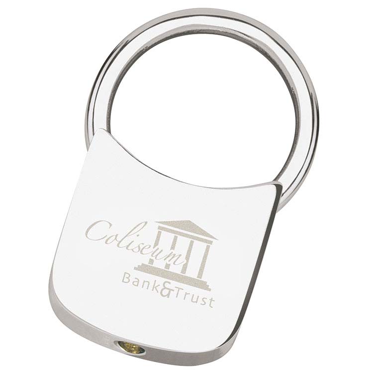 Porte-clés argent Twist-Lock