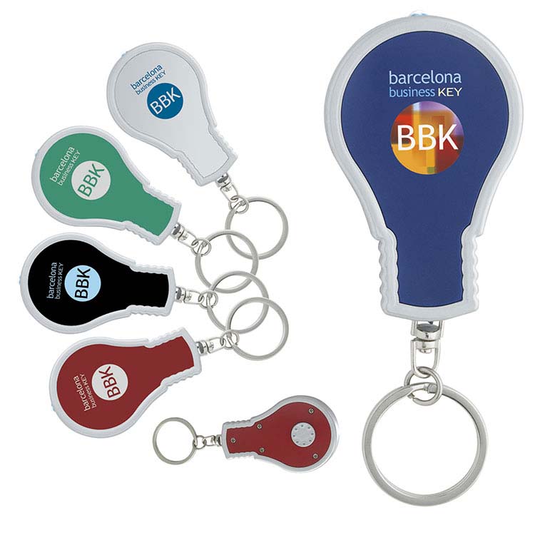 Light Bulb Keychain