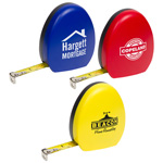 Ruban à mesurer en forme d'oeuf