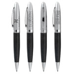 Stylo BIC Twist en fibre de carbone