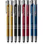 Stylo et stylet Genève en aluminium