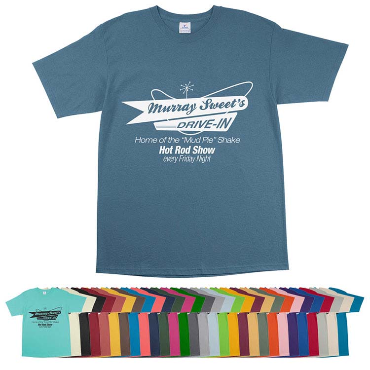 29 Screened Color T-Shirts