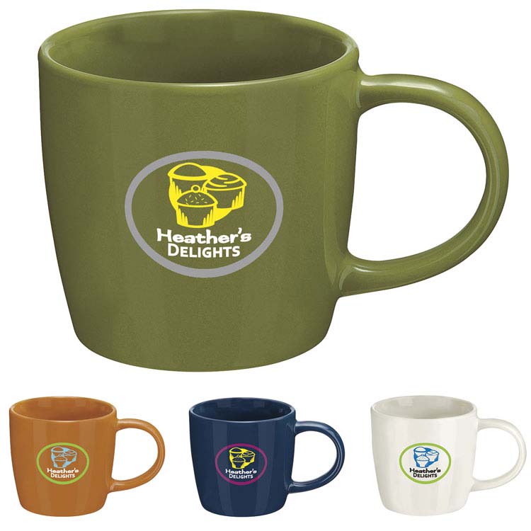 Metro Ceramic Mug 14 oz