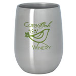 Verre Vino2Go en acier inoxydable 9 oz