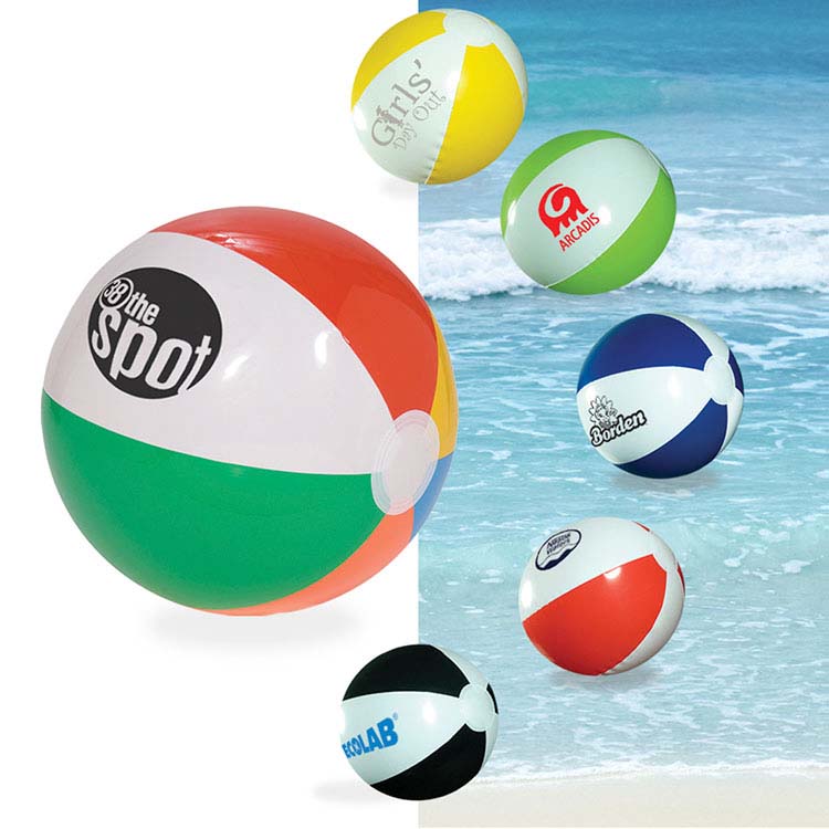 16" Multi-Color Beach Ball