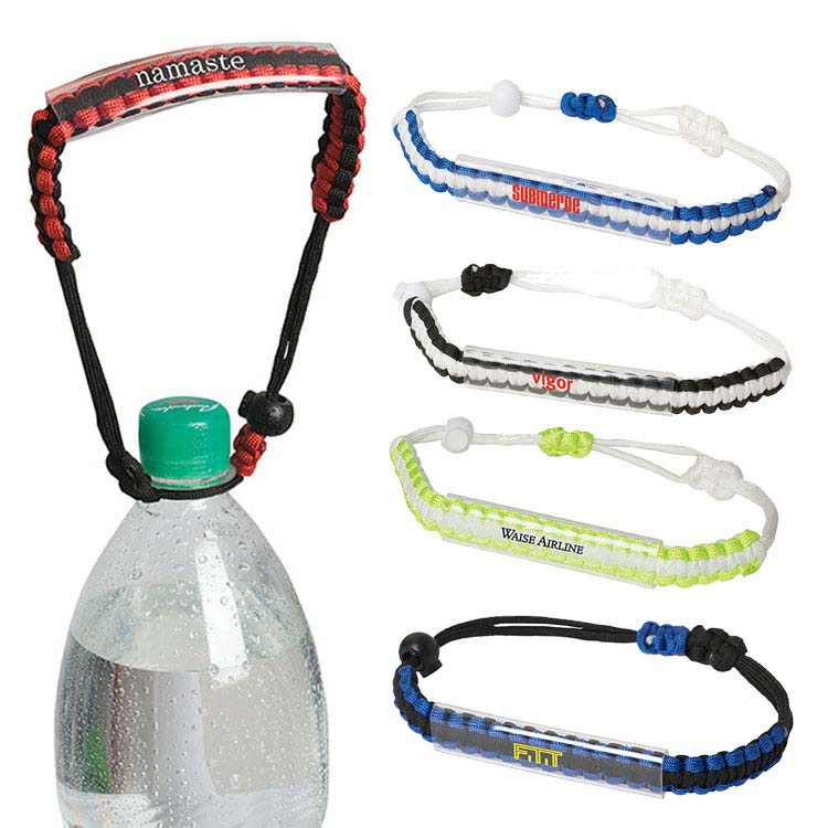 Courroie en paracorde pour bouteille