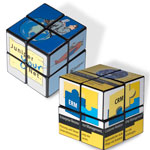 Mini Cube Rubik personnalisé à 4 panneaux