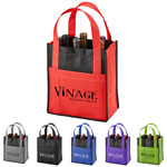 Toscana Six Bottle Non-Woven Wine Tote