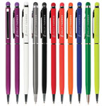 Stylo et stylet Bruxelles en métal