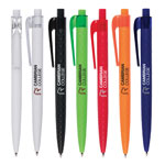 Stylo géométrique Tournai en plastique