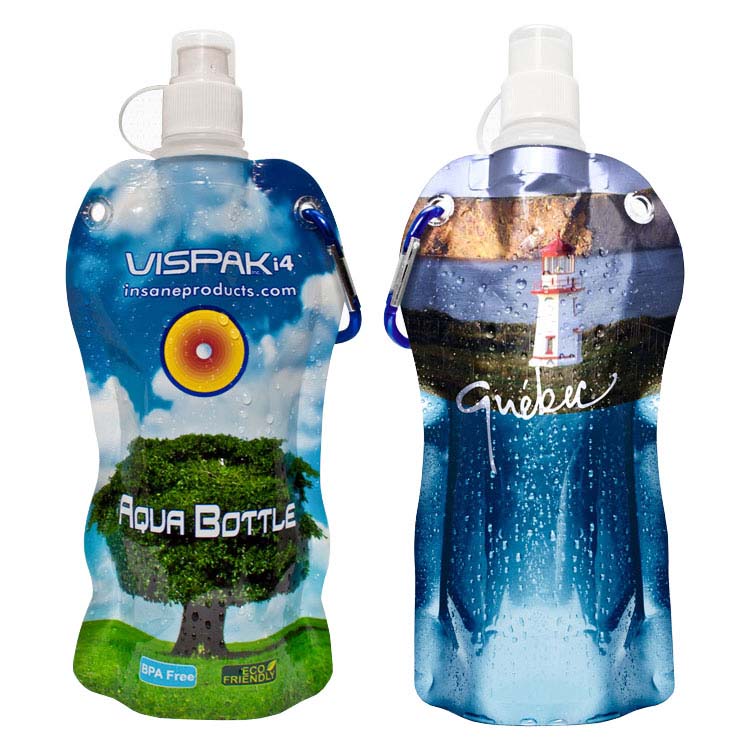 Aqua Bottle Reusable Foldable Water Bottle