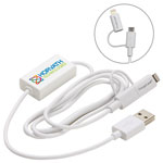 ChargerLeash 2in1 Smart Alarm Cable White