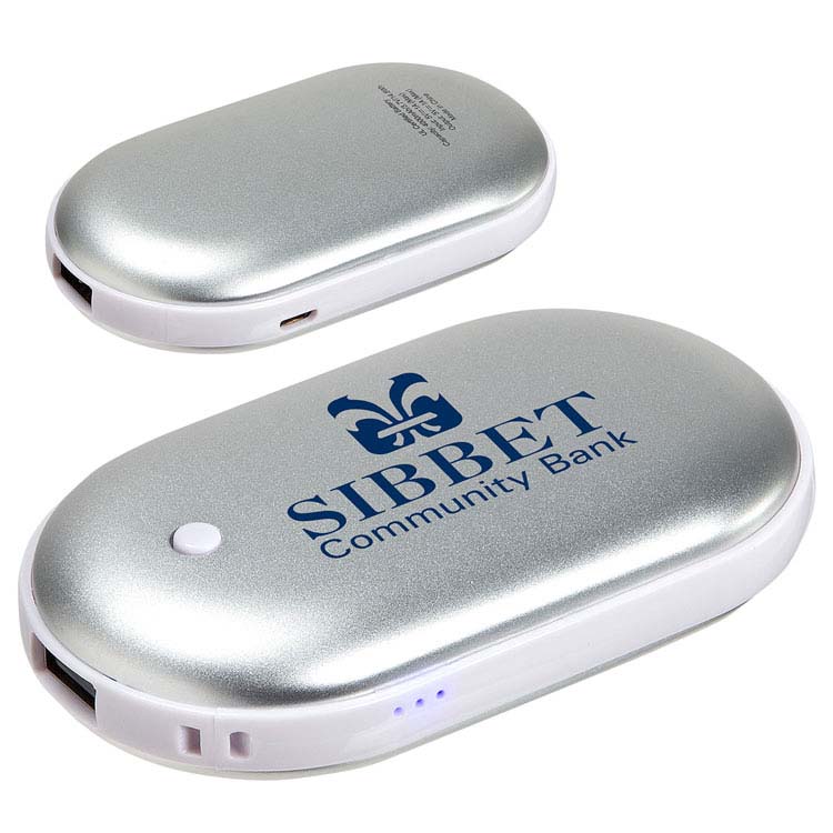 Combiné chauffe-mains et banque d'alimentation 4000 mAh
