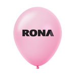 Ballon 12" perlé Premium en latex rose