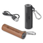 Nathan Genuine Leather 2,200 mAh Power Bank