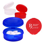 Single Compartment Plastic Pill Case