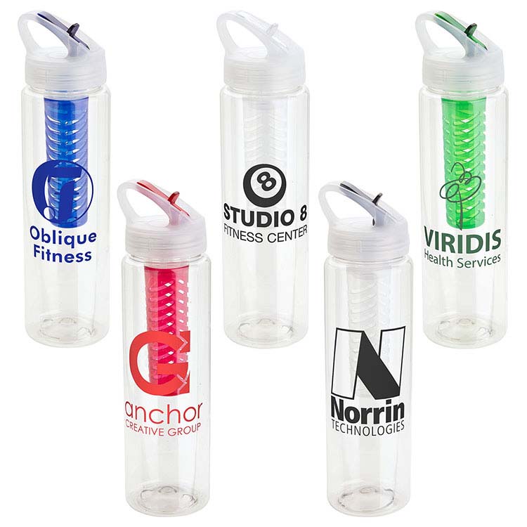 Bouteille Paddock en PET à perfusion avec couvercle rabattable