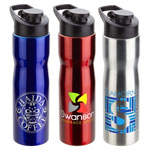 Crescent Stainless Steel Bottle