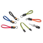 Charlie 2-in-1 Charging/Data Transfert Cable with Key Ring