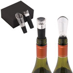 El Classico Wine Pourer And Stopper Gift Set