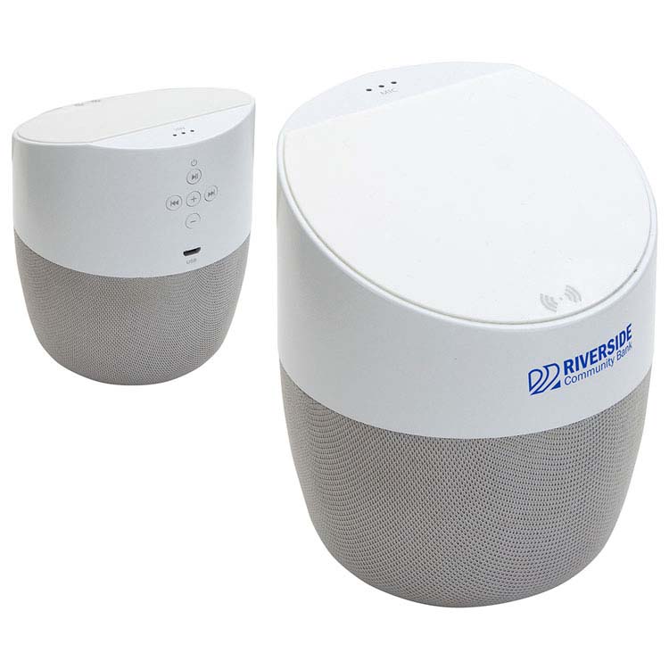 Podium Combo Wireless Speaker and 5W Wireless Charger