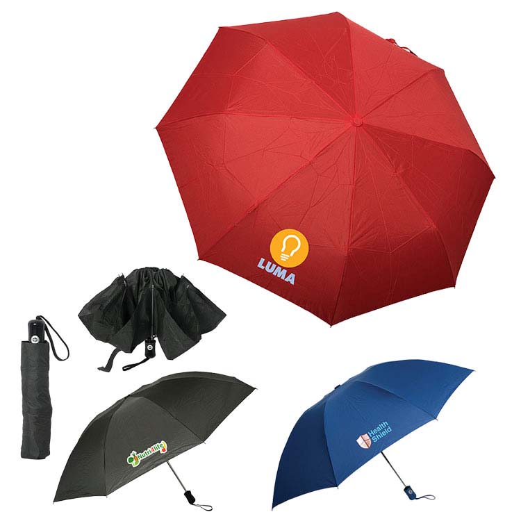 Saunders Reversible Folding Umbrella