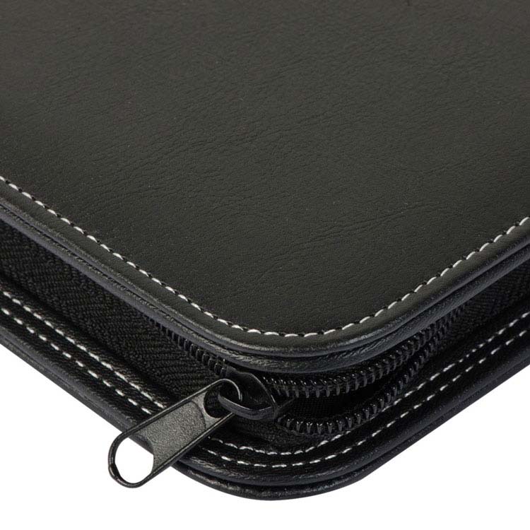Leather Look Portfolio with Calculator #4