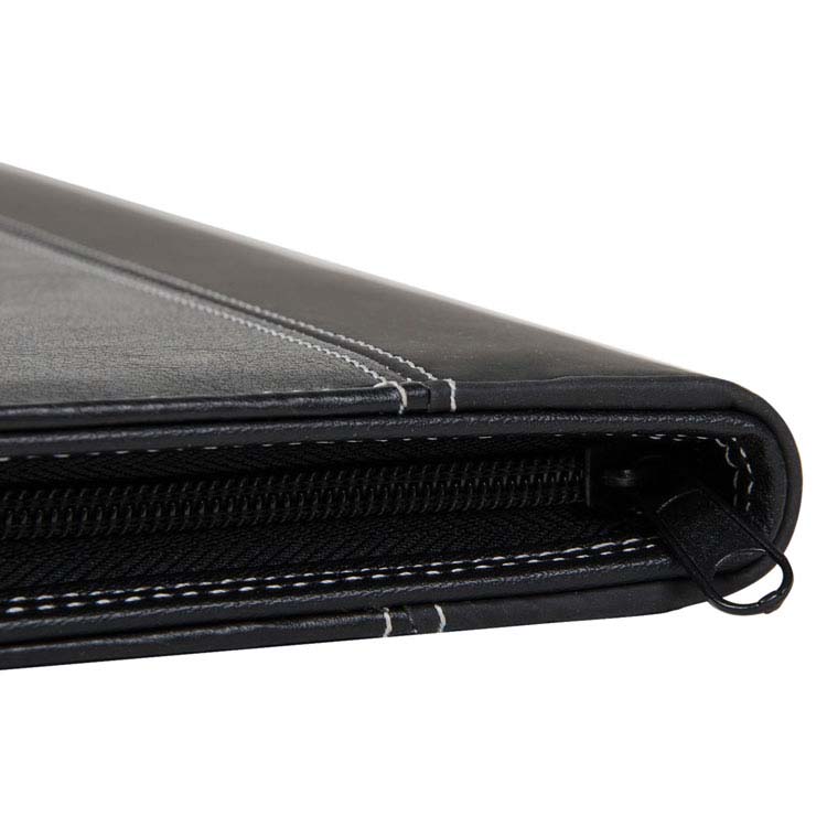 Leather Look Portfolio with Calculator #5