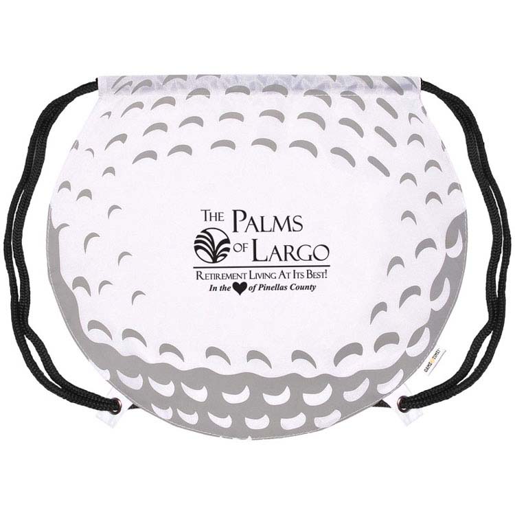 Golf Ball Drawstring Backpack