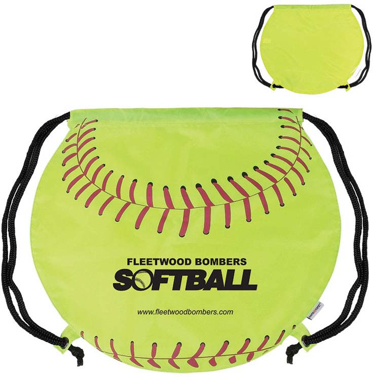 Sac à dos avec cordon softball