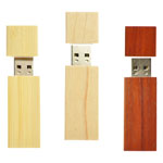 Wooden USB Flash Drive with Cap