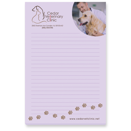 4" x 6" Adhesive Notepad, 100 Sheet Pad