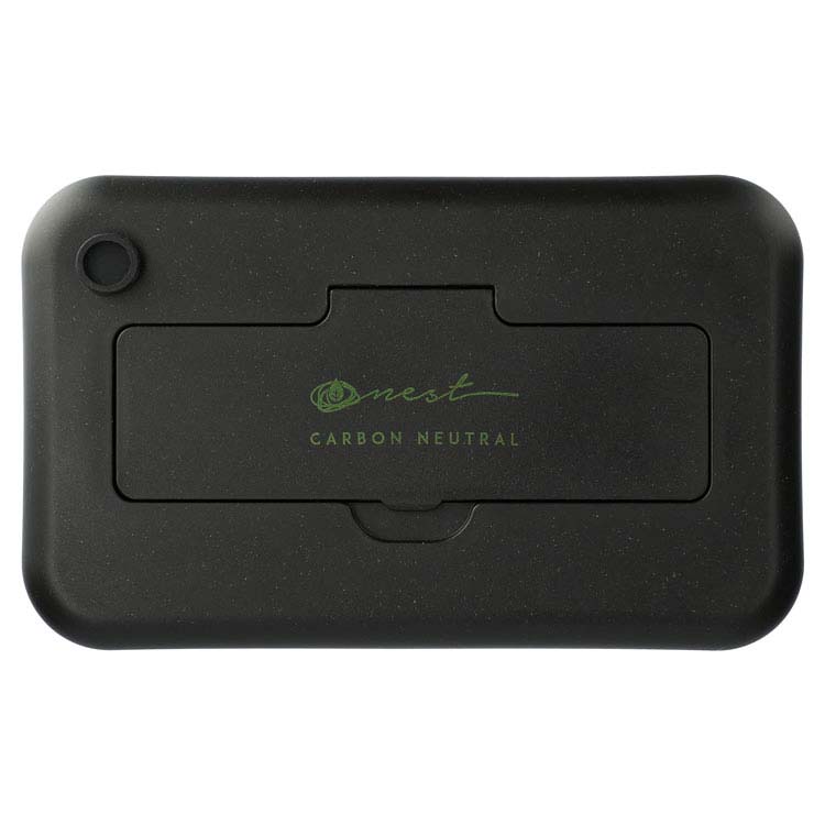 Boîte à lunch en fibre de bambou avec compartiment à ustensiles #7