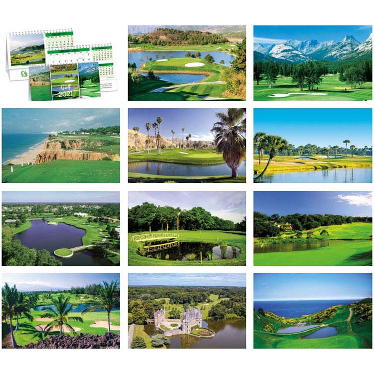 Double View Golf Calendar #2