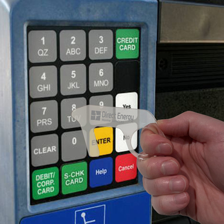 Clé sans contact en acrylique #2