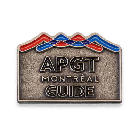 Soft Enamel Antique Silver Lapel Pin #2