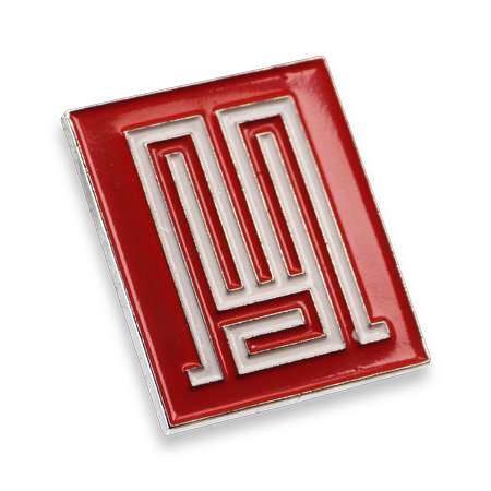 Épinglette rectangulaire émaillée #5