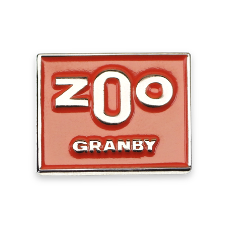 Rectangular Silver Plated Lapel Pin #5