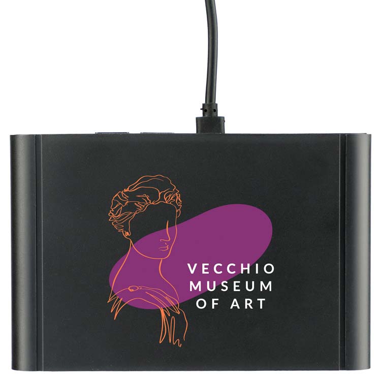 Cusp Wireless Charging Clock #5