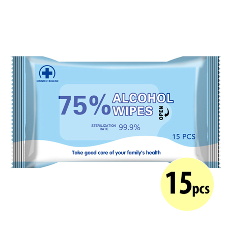 Hand Cleanser Wipes - 15 per pack