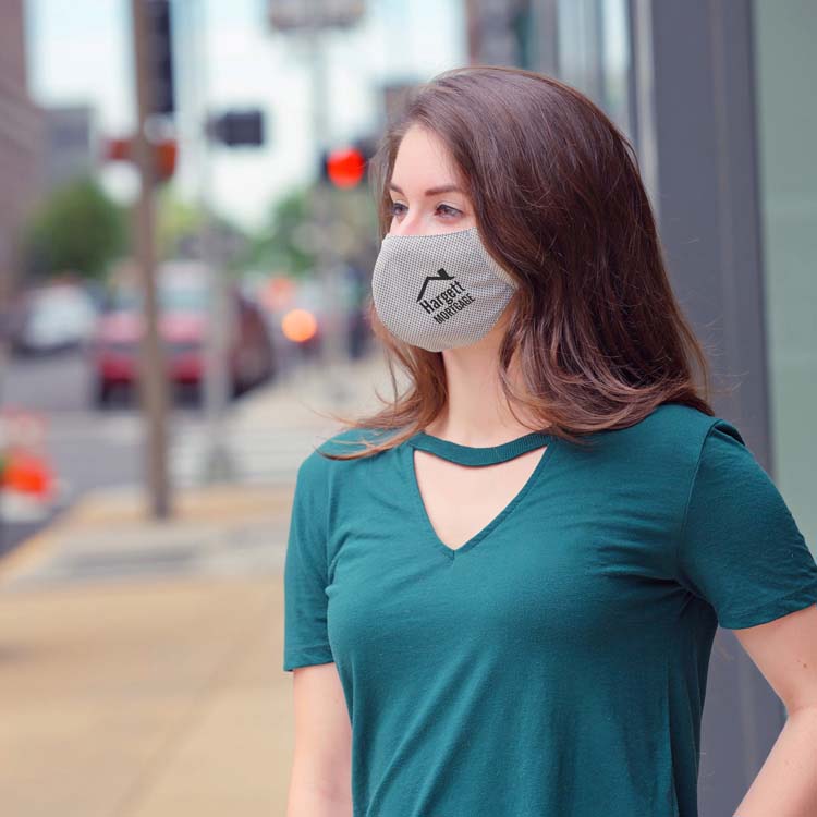 Refresh Microfiber Cooling Mask with Travel Pouch #3