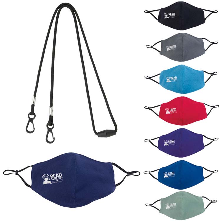 Comfy Youth Face Mask and Lanyard Kit