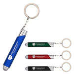 Touch-Free Retractable Stylus Keychain