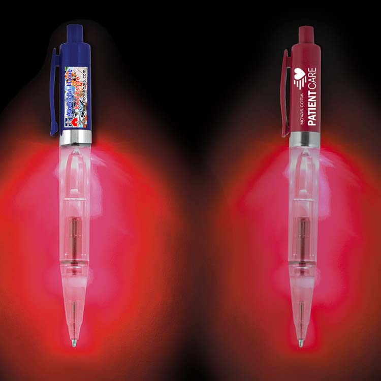 Loma Light Up Pen with Red LED Light