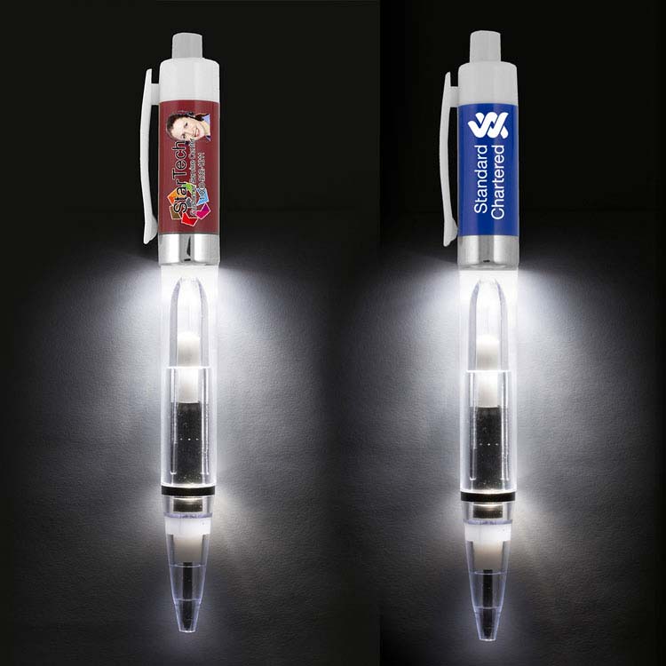 Reyes Light Up Pen with White LED
