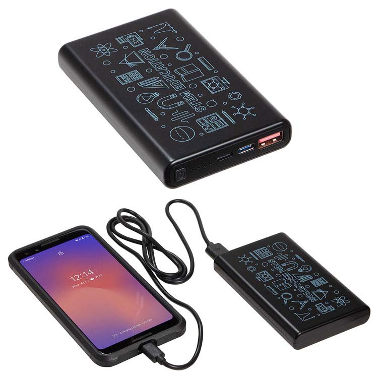 Elite 10000mAh 18W PD Power Bank with USB-C and Lightning Ports #2