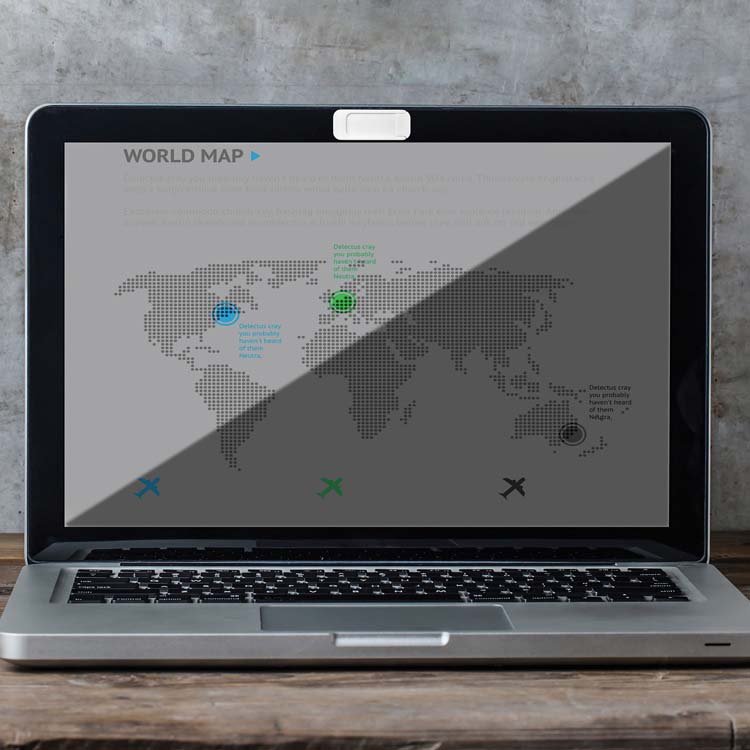 Bloque-caméra confidentiel Push #3