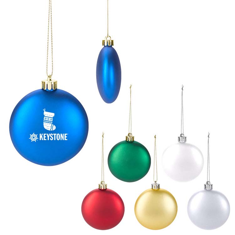 Boule de Noël ovale