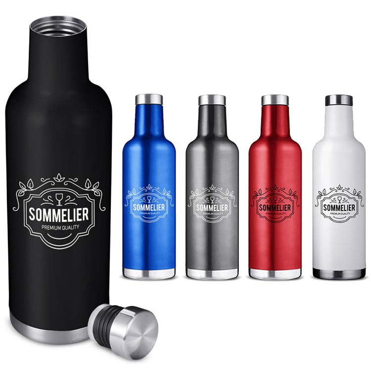25 oz Alsace Vacuum Insulated Wine Bottle